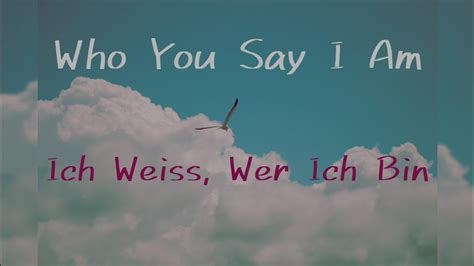 ich bin in english|ich bin german to english.